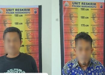 Gara-gara Sabu, Dua Sekawan Terjaring Oprasi Antik 2024 Polsek Marangkayu