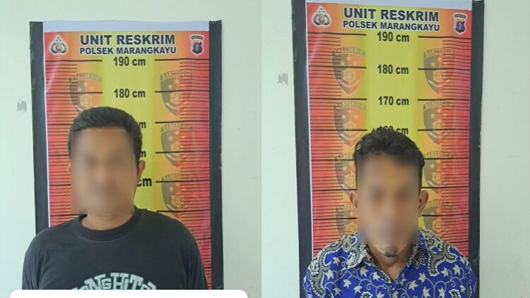 Gara-gara Sabu, Dua Sekawan Terjaring Oprasi Antik 2024 Polsek Marangkayu