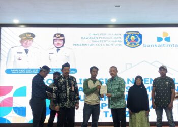 Beri Pembangunan Merata, Pemkot Gelontorkan Rp960 Juta Bagi Penerima Bantuan Perumahan Swadaya