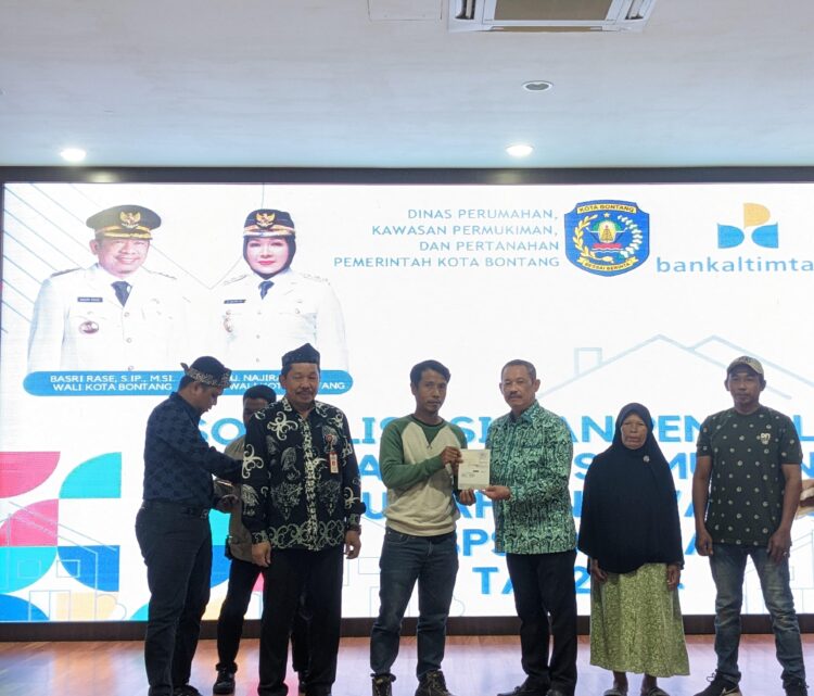 Beri Pembangunan Merata, Pemkot Gelontorkan Rp960 Juta Bagi Penerima Bantuan Perumahan Swadaya