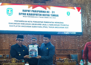 Bupati Ardiansyah Paparkan Rancangan Kebijakan APBD KUA dan PPAS TA 2025 ke Dewan