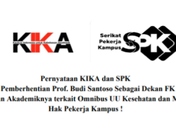 Pernyataan KIKA & SPK Terkait Pemberhentian Prof. Budi Santoso Sebagai Dekan FK Unair