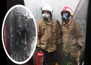 Meteran Listrik Korslet, Cafe di Jalan Pattimura Bontang Utara Nayaris Terbakar