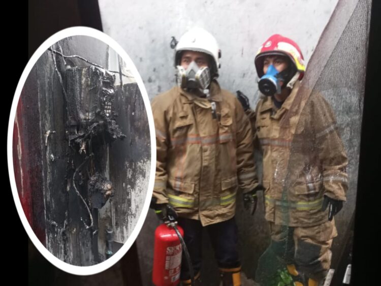 Meteran Listrik Korslet, Cafe di Jalan Pattimura Bontang Utara Nayaris Terbakar