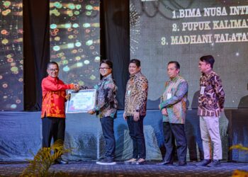 Komitmen Lindungi Pekerja, Pupuk Kaltim Raih Paritrana Award Tingkat Provinsi Kaltim