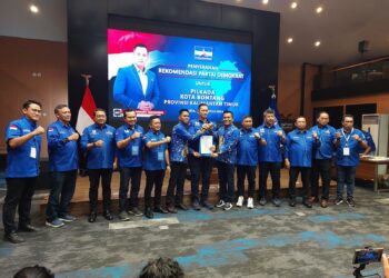 Kantongi SK Demokrat, Sutomo-Nasrullah Resmi jadi Poros Keempat di Pilkada Bontang