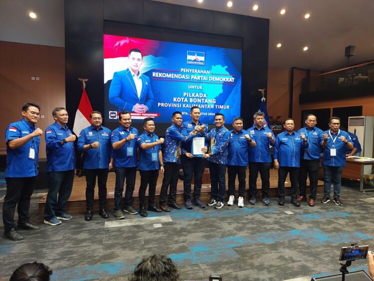 Kantongi SK Demokrat, Sutomo-Nasrullah Resmi jadi Poros Keempat di Pilkada Bontang