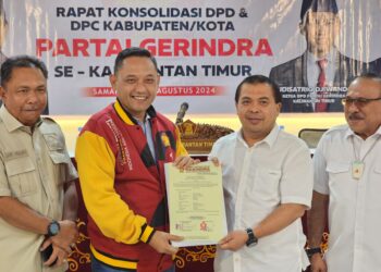 Terima B-1 KWK Gerindra, ‘Berbenah’ Makin Mantap Maju di Pilkada Bontang