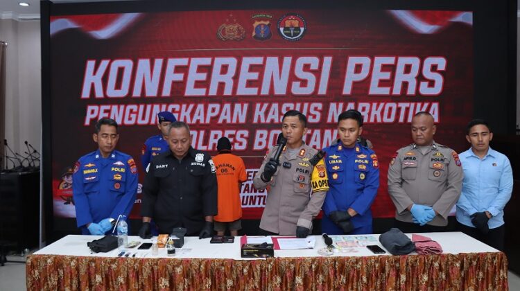 Polairud Polres Bontang Gagalkan Peredaran Sabu di Pesisir Muara Badak, 2 Orang Dipenjara