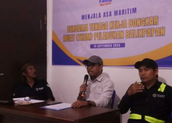 Fanta Maritim Gelar Menjala Asa Maritim bersama TKBM Pelabuhan Balikpapan