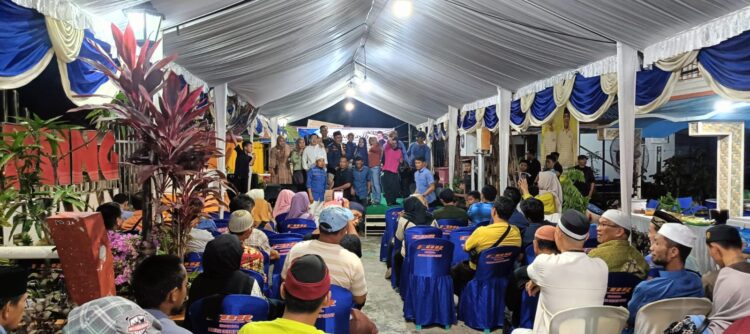 Faisal FBR Gelar Syukuran Kerakyatan, Tokoh Masyarakat & Warga Penuhi Selambai