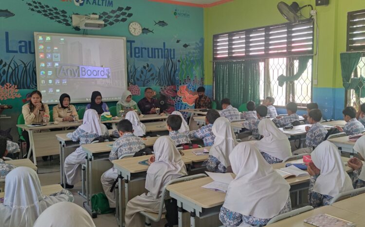 SDN 001 Bontang Utara Sambut Baik Sosialisasi Pencegahan Kekerasan terhadap Anak