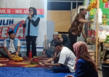 Sapa Warga Loktuan, Najirah-Aswar Siap Bagikan Kartu ‘Juara’ Saldo Rp 2 Juta Tiap Siswa