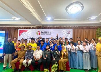 Panwascam Bontang Barat Gelar Sosialisasi Pengawasan Partisipatif Pemilih Pemula