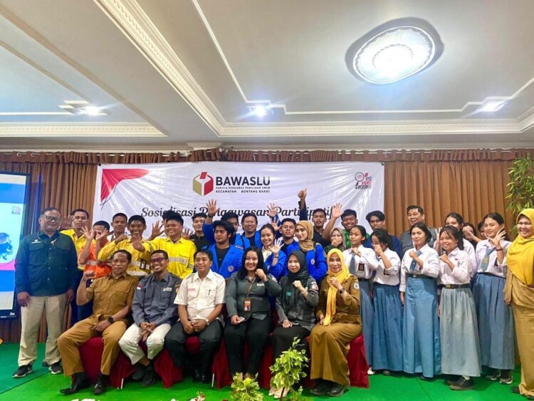 Panwascam Bontang Barat Gelar Sosialisasi Pengawasan Partisipatif Pemilih Pemula