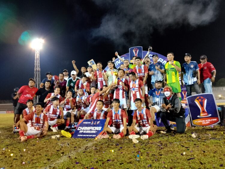 Dramatis! Loktuan Juara Pupuk Kaltim Cup 2024 Kalahkan Tanjung Laut Lewat Adu Penalti