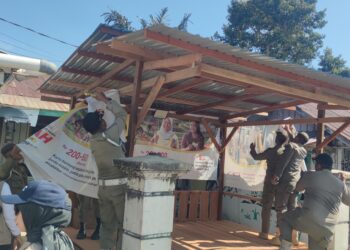 Jelang Masa Kampanye, Bawaslu Bontang Tertibkan Alat Sosialisasi Bapaslon