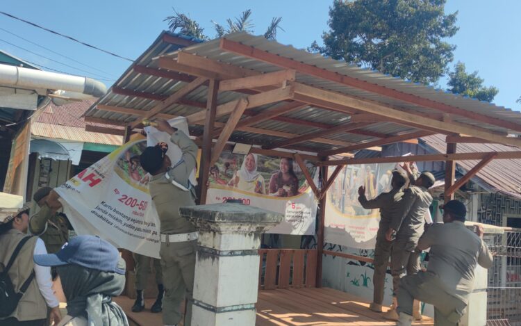 Jelang Masa Kampanye, Bawaslu Bontang Tertibkan Alat Sosialisasi Bapaslon