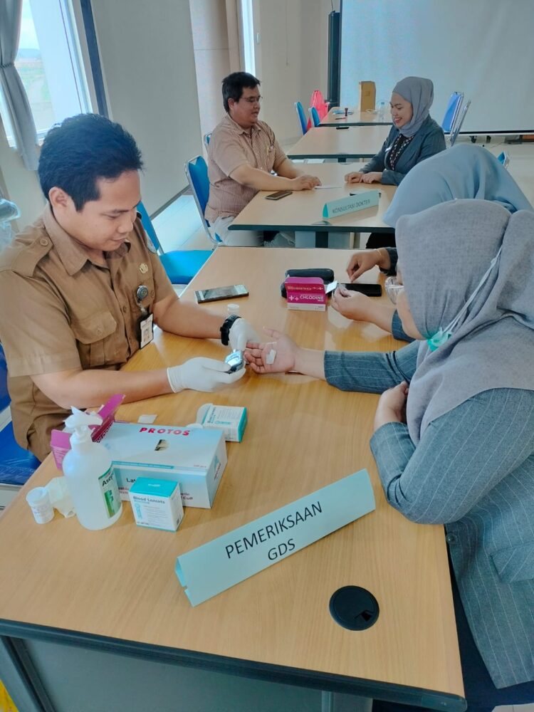 RSUD Taman Husada Gelar Skrining Penyakit Tidak Menular