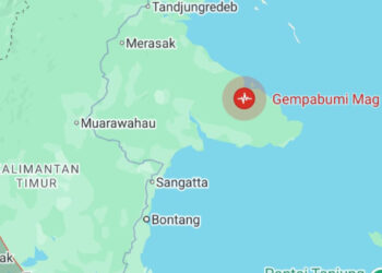 Gempa 5,6 M Menerjang Berau, Getaran Turut Dirasakan di Wilayah Pesisir Bontang