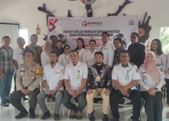 Gelar Rapat Kerja, Panwascam Bontang Barat Fokus Pencegahan Kerawanan Kampanye Pilkada 2024