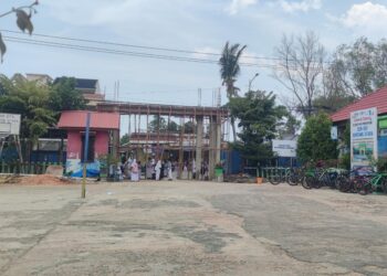 Rehabilitasi Fisik, Upaya Disdikbud Atasi Banjir Rob di SDN 001 Bontang Utara