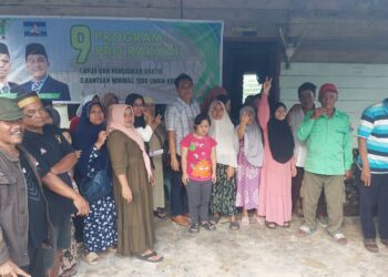 Temui Warga Belimbing, Nasrullah Sosialisasi Program Sapa Warga & Cetak Lapangan Kerja