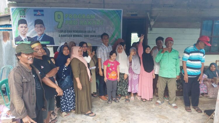 Temui Warga Belimbing, Nasrullah Sosialisasi Program Sapa Warga & Cetak Lapangan Kerja