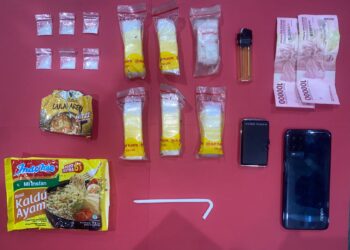 Sembunyikan Sabu di Bungkus Kopi & Indomie, Pria di Bontang Lestari Diangkut Polisi