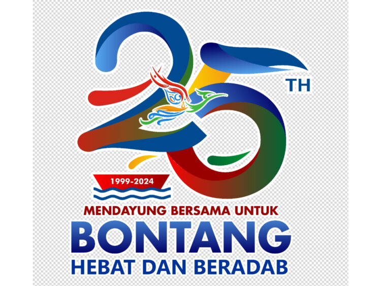 Padukan Warna Biru, Hijau, Merah, & Kuning, Berikut Link Download HUT ke-25 Kota Bontang