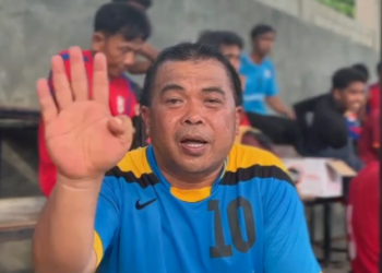 Agus Haris: BerbeNAH Menang, Lapangan Mini Soccer di Semua Kelurahan Dibangun