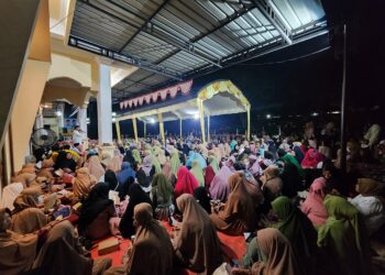 Sosialisasi Agus Haris Dihadiri Ribuan Orang, Emak-emak Paling Semangat