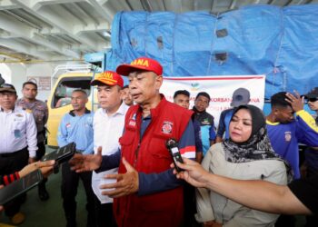 Wamensos Agus Jabo Pastikan Penyaluran Bantuan Erupsi Gunung Lewotobi Didistribusikan Secepatnya