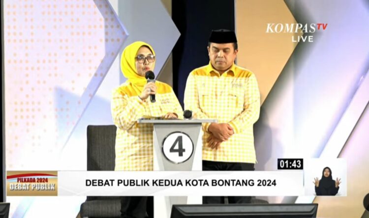 Sesi Satu Debat, Berbenah Tawarkan Program Bontang Pintar, Cetak 1 Sarjana Tiap Keluarga