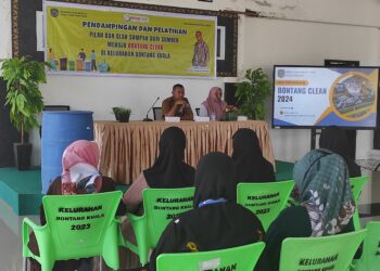 Jalankan Bontang Clean, DLH Gelar Pendampingan Pilah Sampah di BK dan Bontang Baru