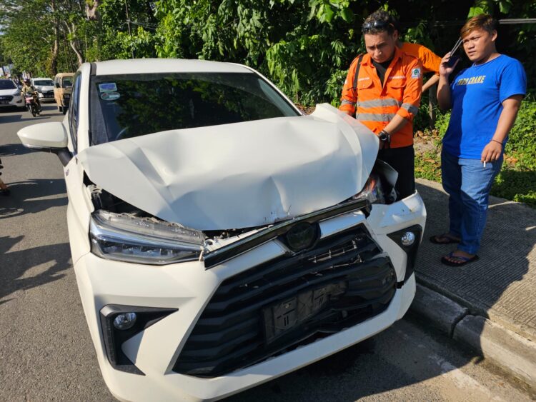 Kecelakaan Beruntun di Jalan Cipto Mangunkusumo Bontang, 3 Mobil Rusak Parah