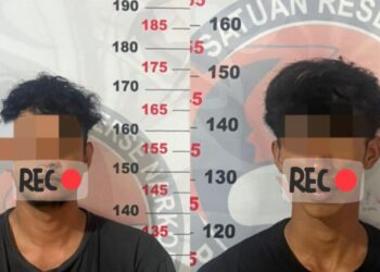 Dua Pria di Loktuan Terlibat Peredaran Sabu, Ditangkap Saat Membungkus Paketan