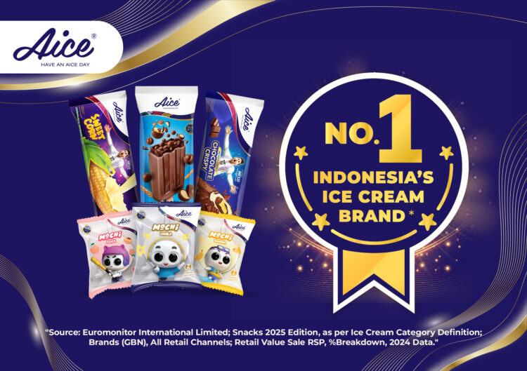 Aice Group Kembali Raih “No 1 Indonesia’s Ice Cream Brand” dari Euromonitor