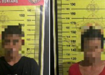 Embat Genset di Jalan Bunaken Saat Malam Hari, Dua Pelaku Ditangkap Polres Bontang