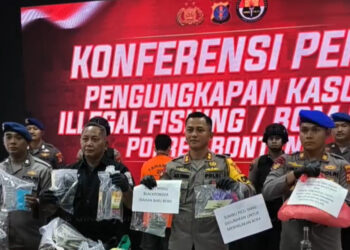 Pria Asal Bontang Kuala Ditangkap Karena Rakit Bom Ikan, Daya Rusak 1,6 KM Laut