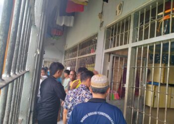 Cegah Gangguan Keamanan & Keterlibatan, Rutan Samarinda Geledah Kamar WBP