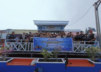 Gali Inspirasi Pengelolaan Wilayah, LPM Guntung Studi Tiru ke Kampung Wisata Malahing