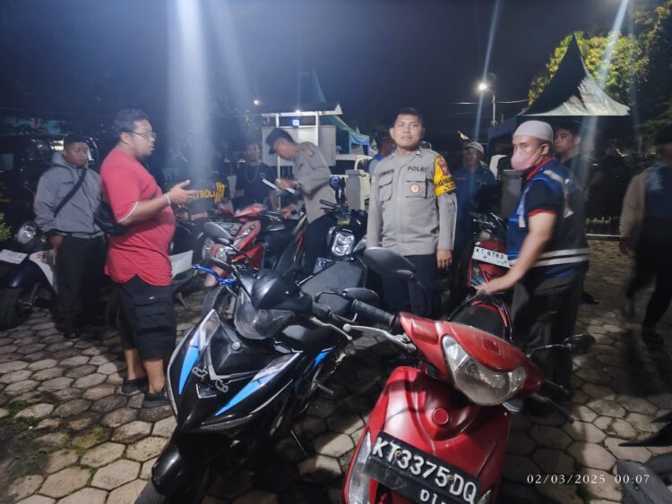 Tindak Balap Liar, 5 Motor Diamankan Polisi di Wilayah Jalan Kapal Pinisi 6 Loktuan