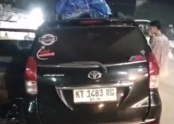 Sopir Travel Ditabrak Motor Saat Masuk Mobil di Simpang Sangatta, Alami Luka Berat