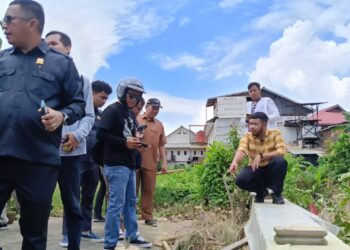 Turap Gang Amaliyah Api-api Jebol, Selain Banjir Warga Khawatir Serangan Buaya