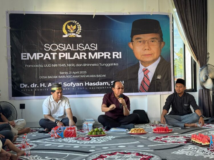 Sosialisasi Empat Pilar, Sofyan Hasdam Ingatkan kesadaran Berbangsa