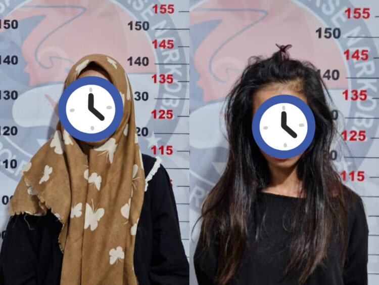 Dilaporkan Warga, Perkara Sabu 2 Wanita Ditangkap di Jalan Cumi-cumi