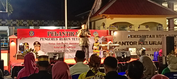 Hadiri Pelantikan 52 RT Loktuan, Wawali Beberkan 2 Dampak Penting Pendataan Warga