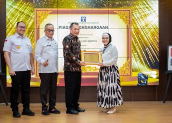 Bontang Raih Penghargaan dari Kemenkum, Ciptakan Produk Hukum Berkualitas