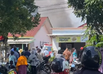 Kebakaran di Telihan, Damkar Sempat Terkendala Akses Jalan
